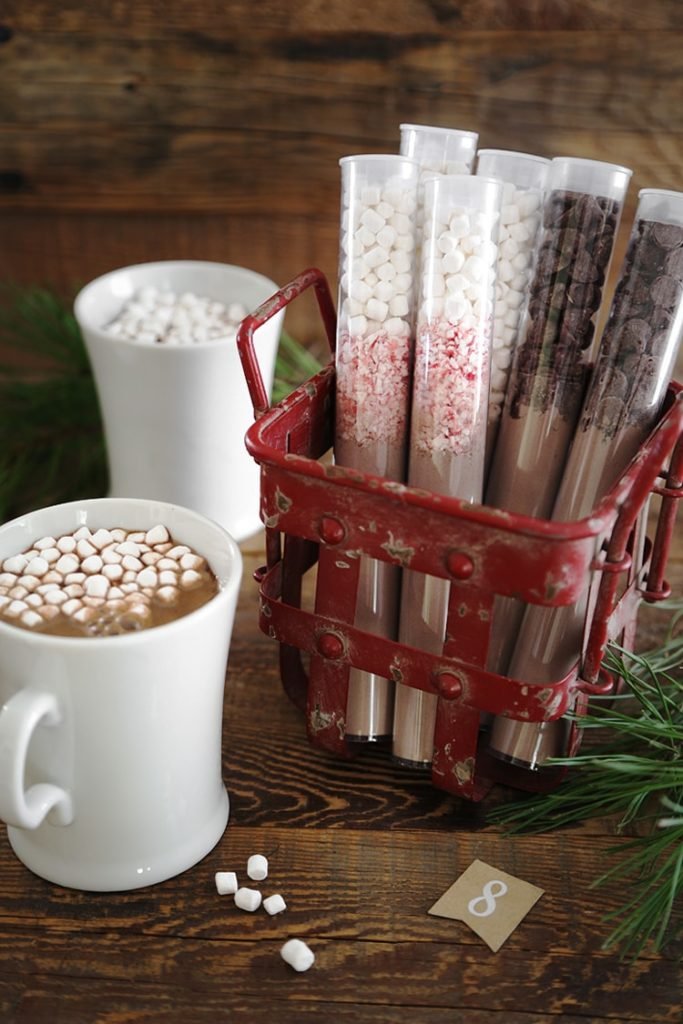 DIY Instant Hot Cocoa Tubes