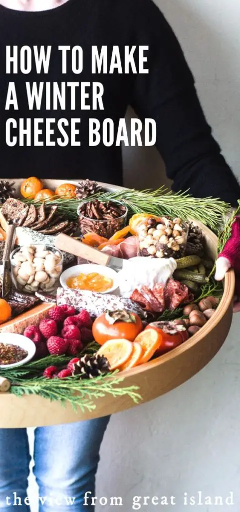 Epic Winter Cheese Board