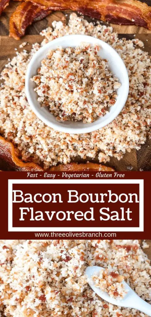 Homemade Seasoning | Edible Gifts Ideas | Bacon Bourbon Flavored Salt