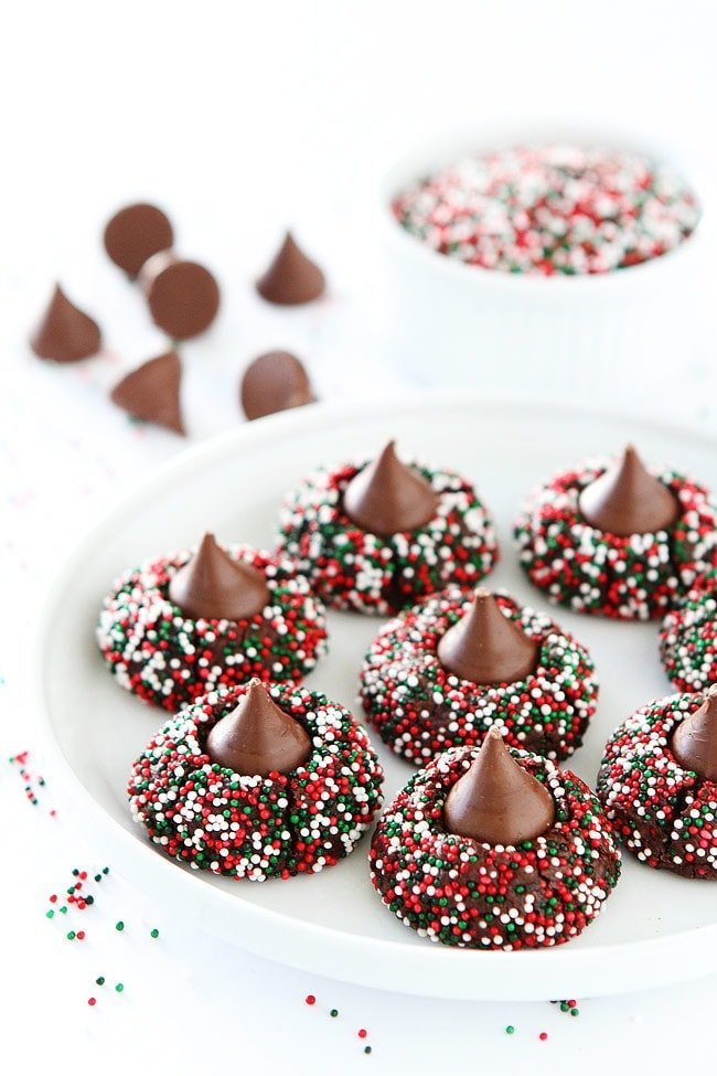 Chocolate Kiss Cookies