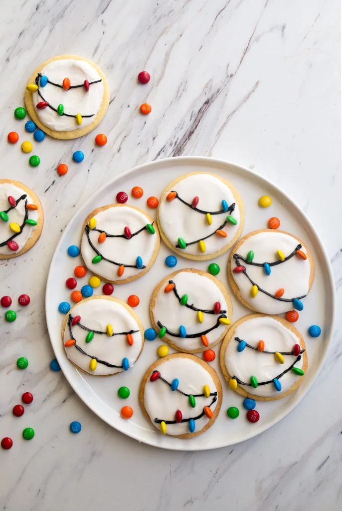 Christmas Light Cookies