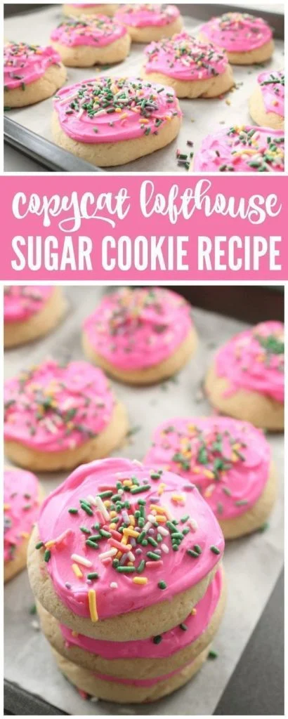 Copycat Lofthouse Sugar Cookie Recipe with Frosting
