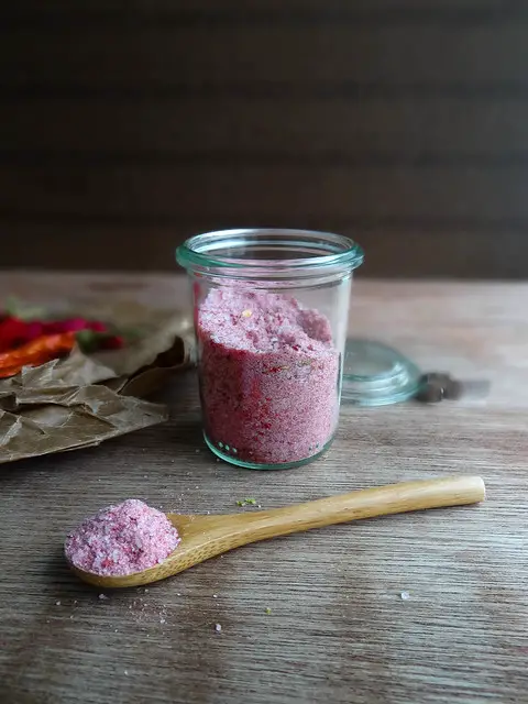 Homemade Seasoning | Edible Gifts Ideas | Raspberry Lime Chili Sea Salt