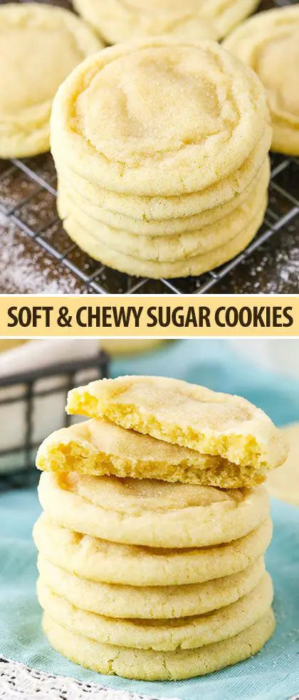 The BEST Soft and Chewy Sugar Cookie Recipe