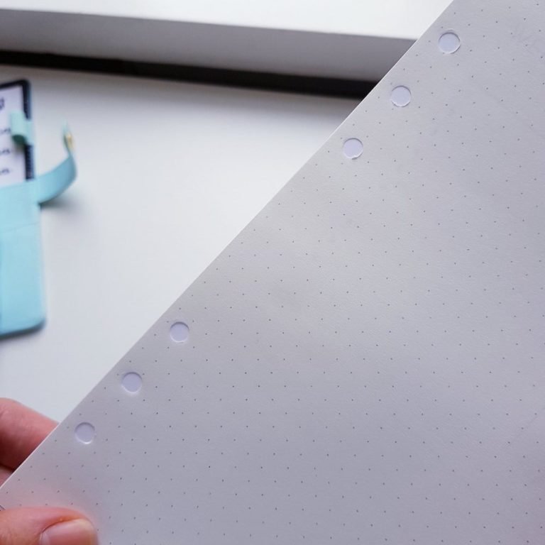 How To Punch 6 Holes With A TwoHole Punch Digital Hygge