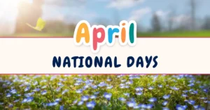 April National Days