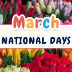 National Days in March 2026