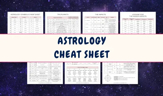 Astrology Cheat Sheet