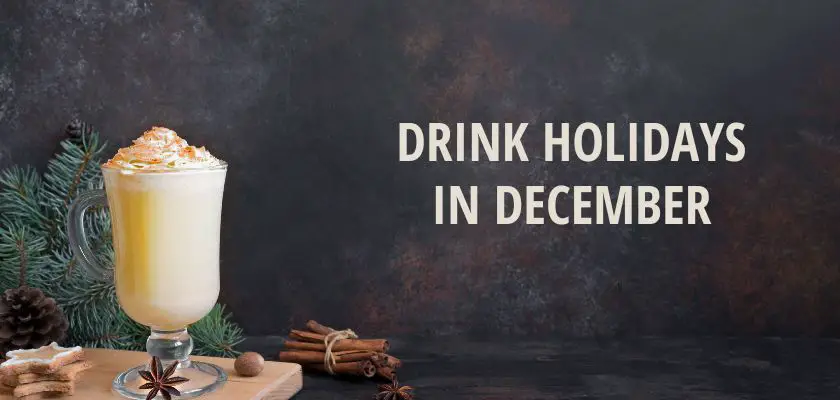 Drink Holidays in December