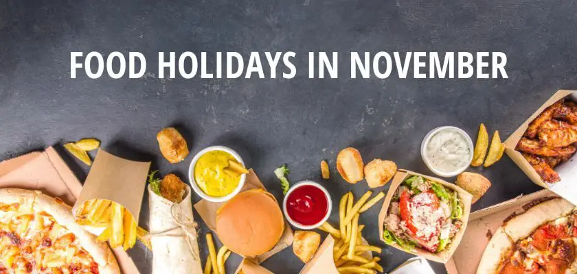 Food Holidays In November