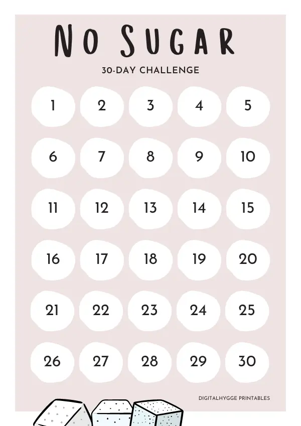 No Sugar 30-Day Challenge Blush