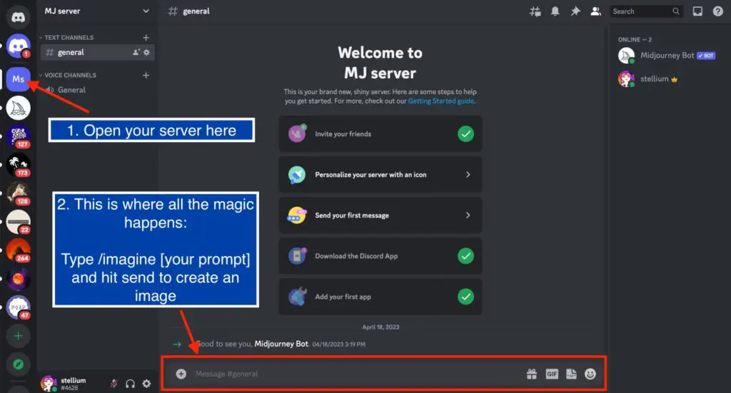 How to Use Midjourney Bot on Discord to Create Images