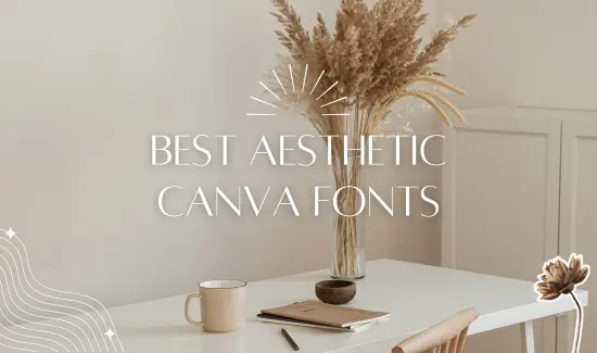 Best Aesthetic Canva Fonts