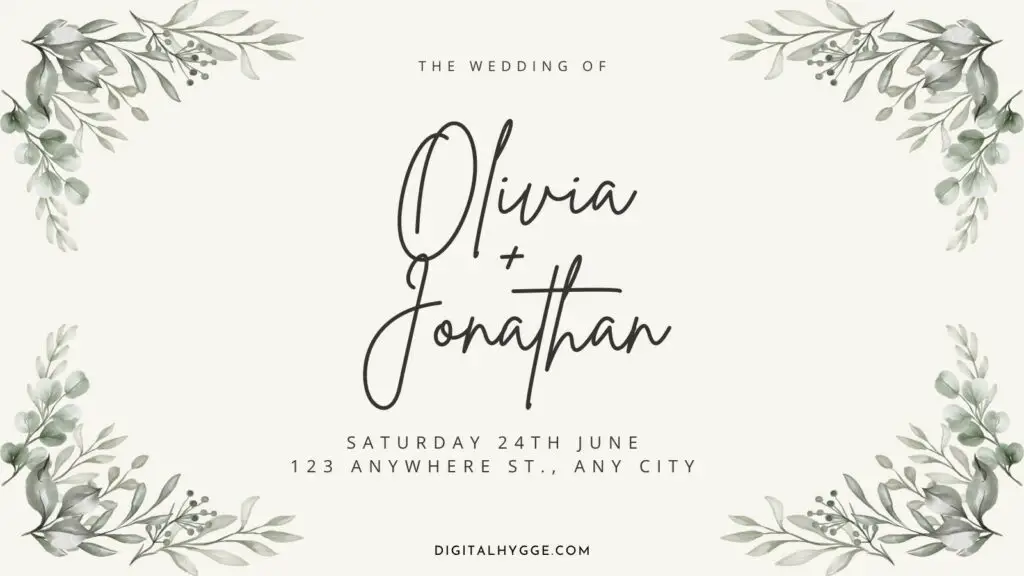 Best Wedding Fonts - Brittany