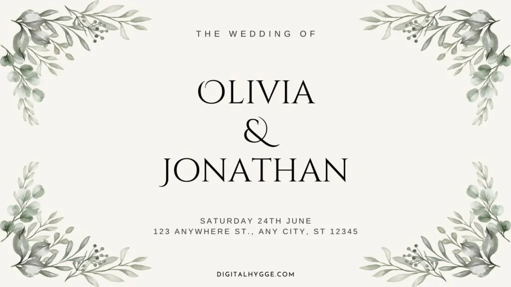 Best Wedding Fonts - Cinzel Decorative