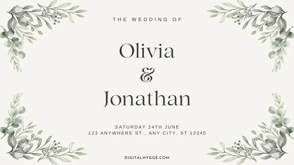 Best Wedding Fonts - Lovelace