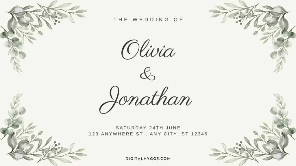 Best Wedding Fonts - Parisienne