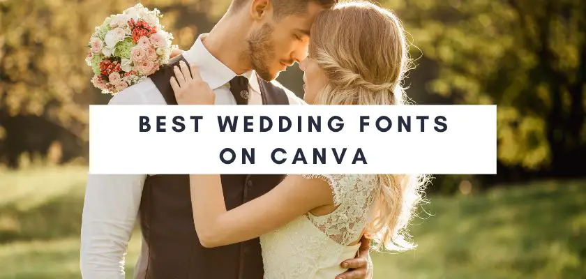 Best Wedding Fonts on Canva