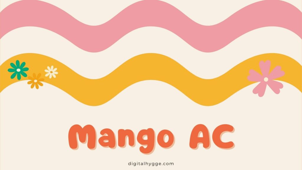 Groovy Canva Fonts - Mango AC