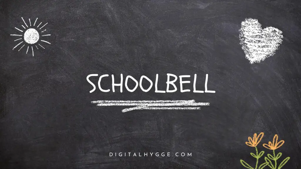 Best Chalk Fonts on Canva - Schoolbell