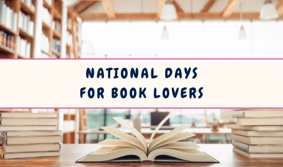 Book Related National Days