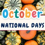 National Days in October 2026