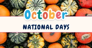 National Days in October 2026