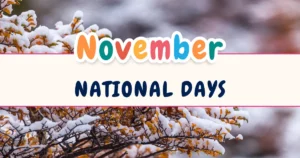 National Days in November 2025