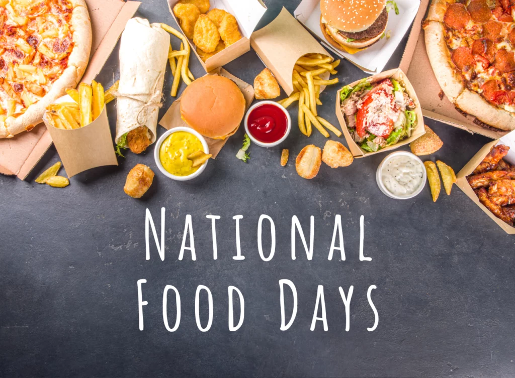 National Food Days The Complete List