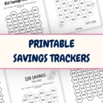 34 Savings Tracker Printables