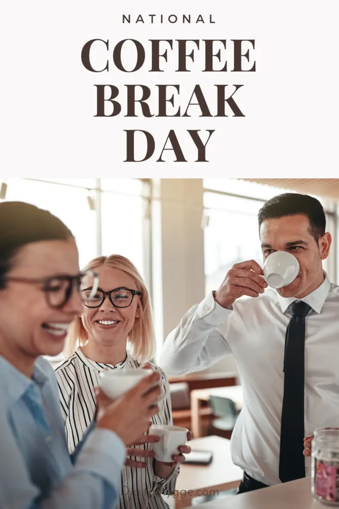 January 20 is National Coffee Break Day, celebrating the cherished tradition of taking a short break to enjoy a cup of coffee.