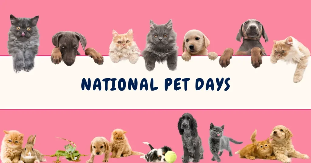 Complete List of National Pet Days