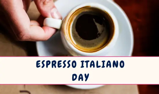Espresso Italiano Day