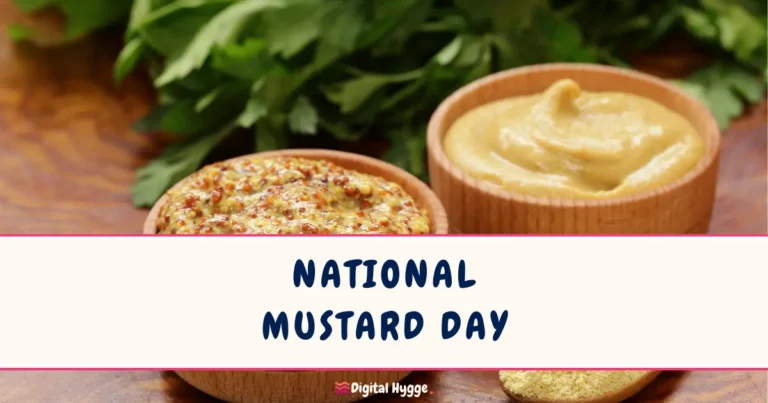 National Mustard Day