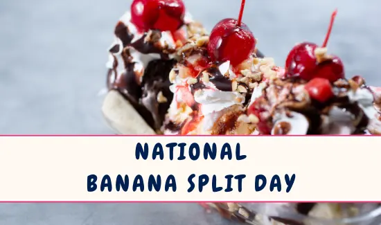 National Banana Split Day