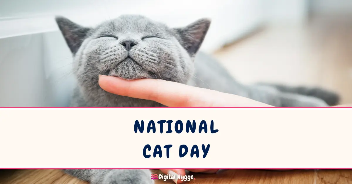 🐱 National Cat Day Digital Hygge