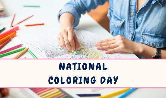 National Coloring Day