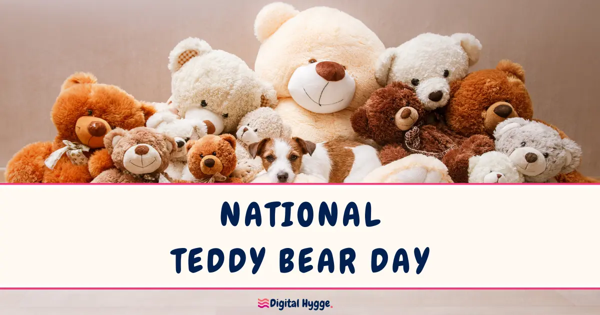 Teddy bear day on sale