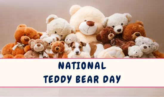 National Teddy Bear Day