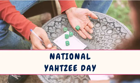 National Yahtzee Day