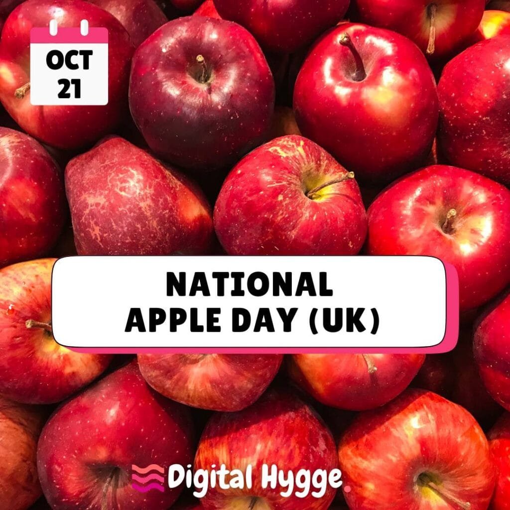 National Apple Day Celebrated in UK on October 21