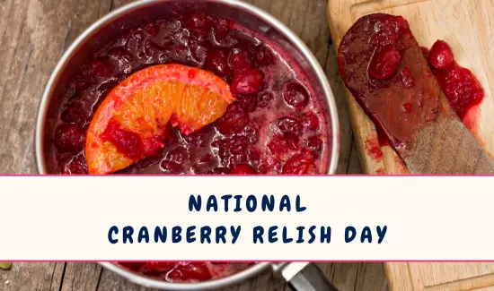 National Cranberry Relish Day