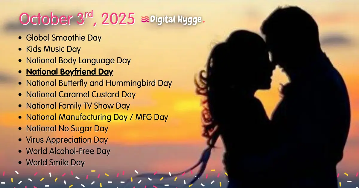 National Days on October 3