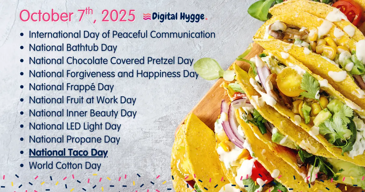 National Days on October 7, 2025
