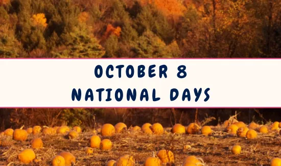 National Days on October 8