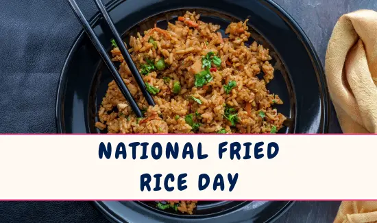 National Fried Rice Day