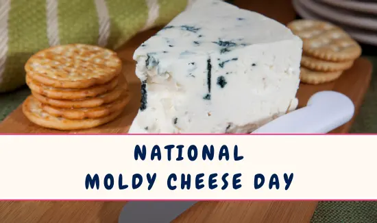National Moldy Cheese Day