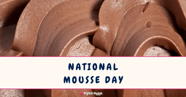 National Mousse Day Celebrated on November 30