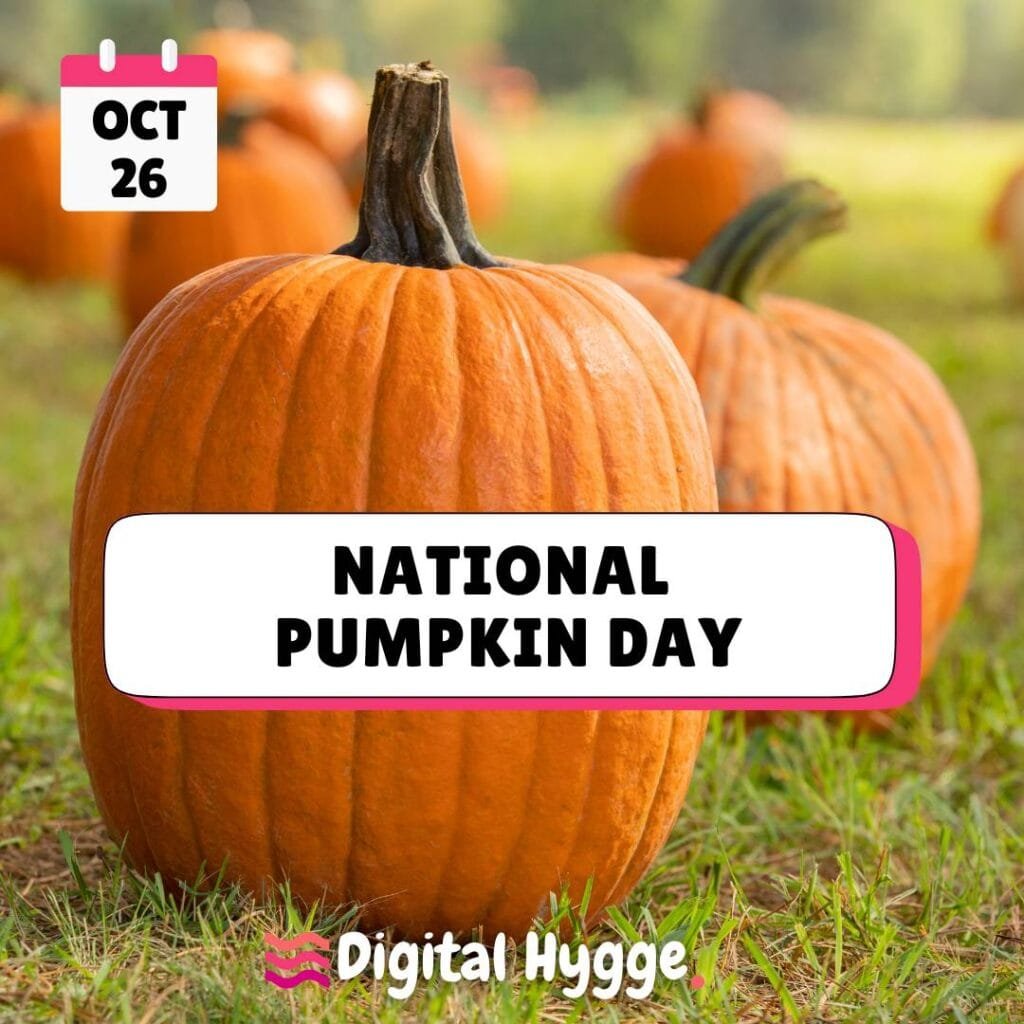 National Pumpkin Day celebrated on October 26