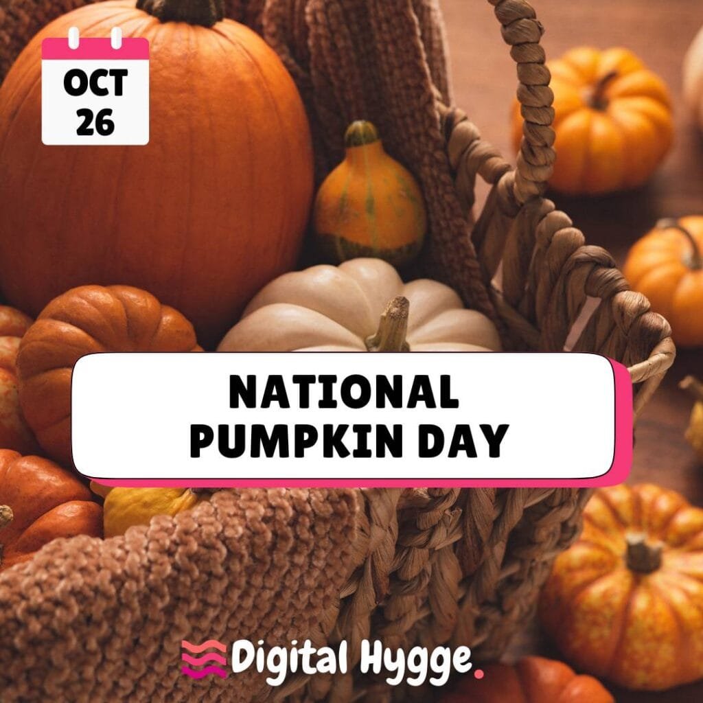 National Pumpkin Day on October 26